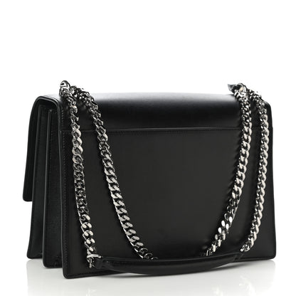 Saint Laurent Calfskin Medium Monogram Sunset Black 3 of 10