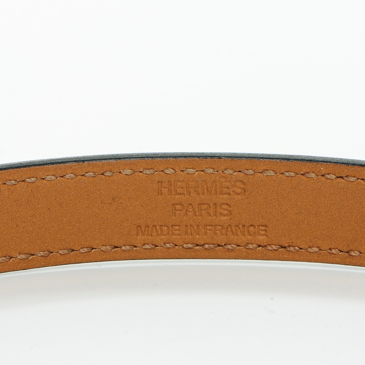 Hermes Tadelakt Kelly Double Tour Bracelet XS Rouge H 7 of 8
