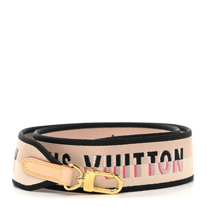 Louis Vuitton Jacquard Speedy Bandouliere 20 Shoulder Strap Black 1 of 4