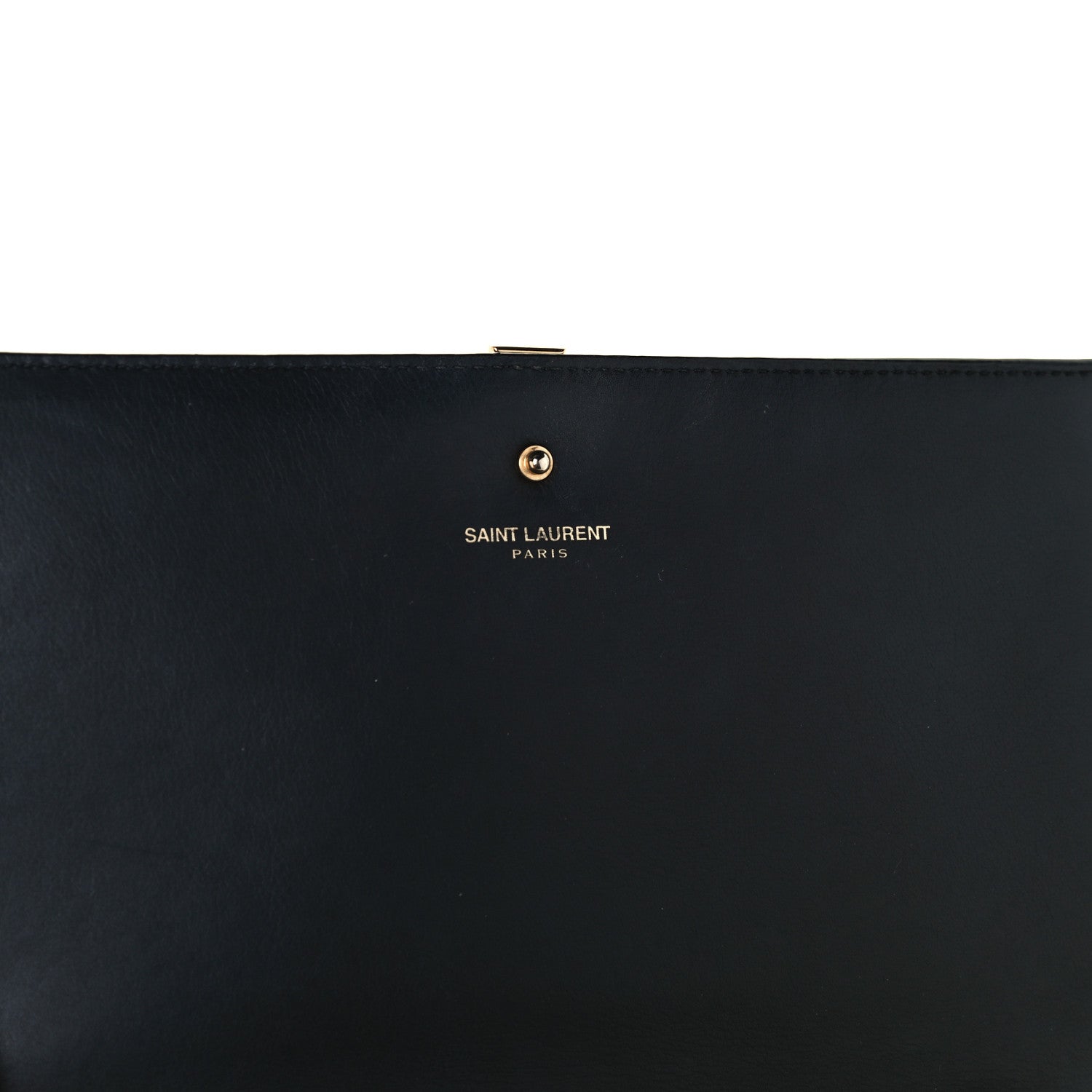 Saint Laurent Calfskin Classic Y Ligne Chain Wallet Black 7 of 10