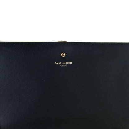Saint Laurent Calfskin Classic Y Ligne Chain Wallet Black 7 of 10