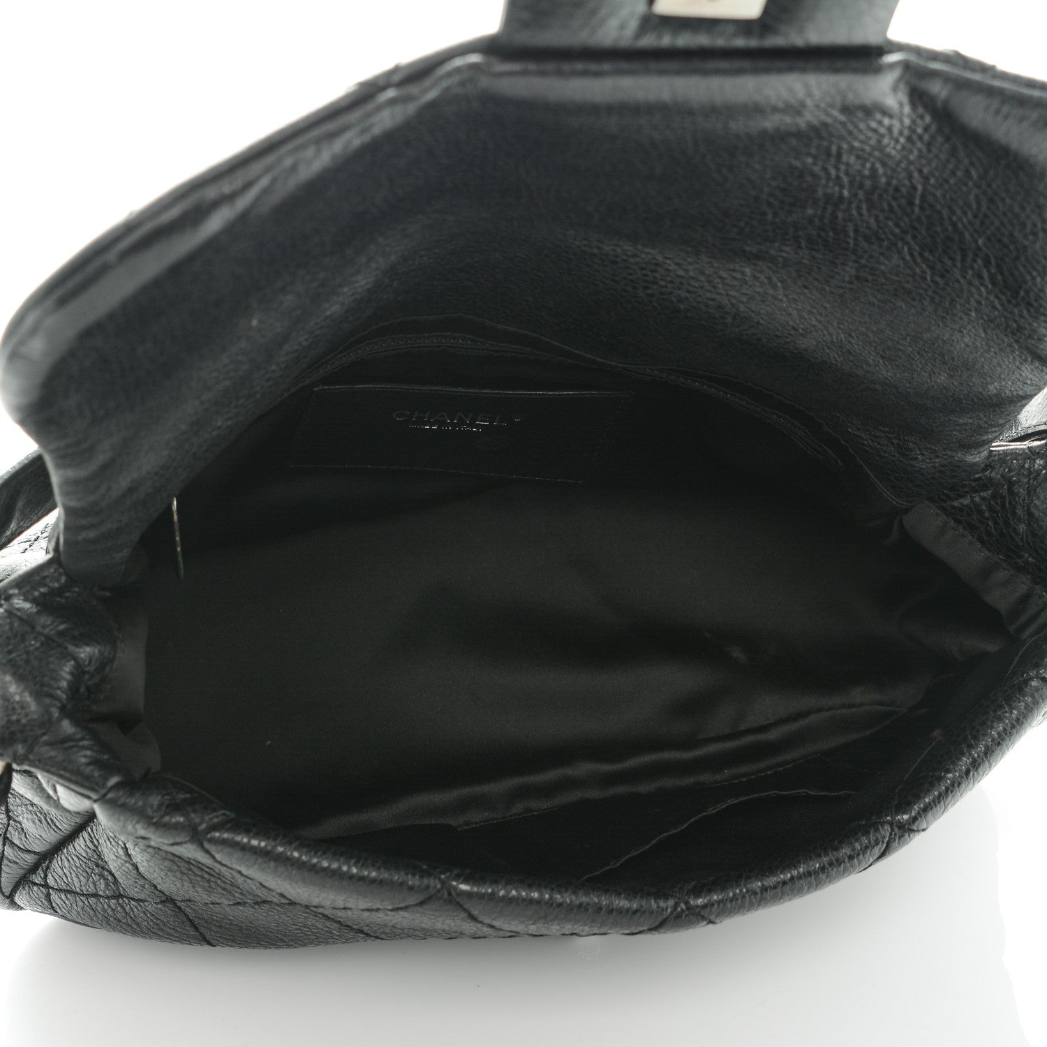 Chanel Glazed Calfskin Stitched On The Road Flap Black 5 of 8