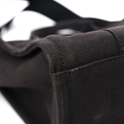 Marc Jacobs Cotton Canvas Medium The Traveler Tote Bag Black 7 of 13