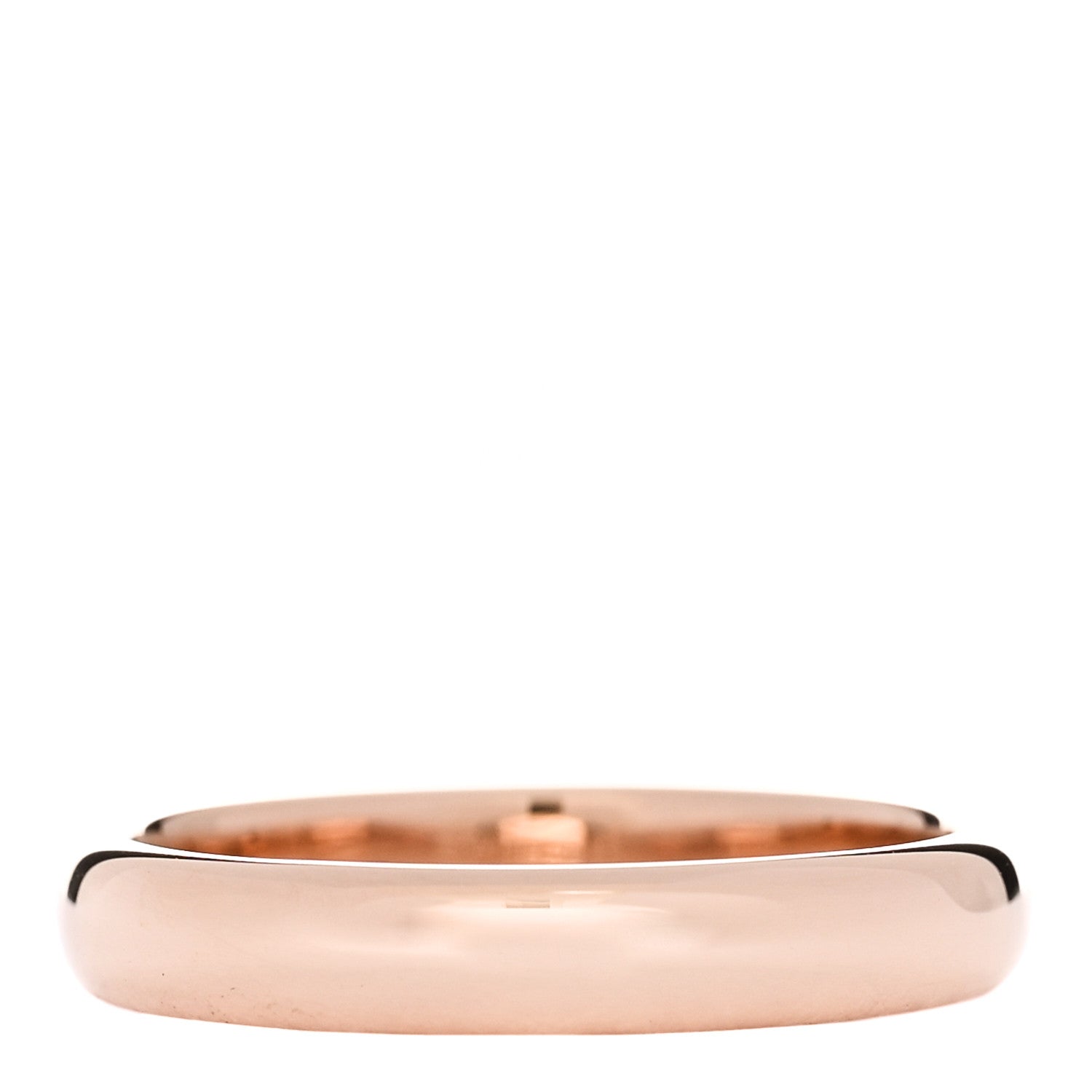 Tiffany 18K Rose Gold 3mm Forever Wedding Band Ring 48 4.5 3 of 4