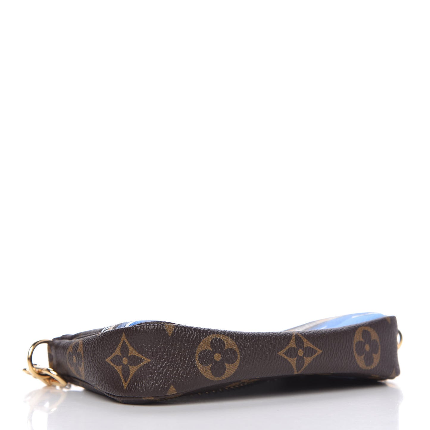Monogram 2019 Christmas Animation Mini Venice Pochette Accessories Blue