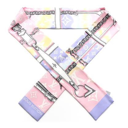 Louis Vuitton Silk Monogram Escale Confidential Bandeau Pink 1 of 4