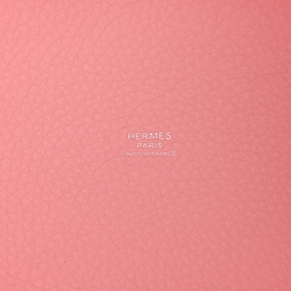 Hermes Taurillon Clemence Picotin Lock 18 PM Rose Sakura 6 of 12