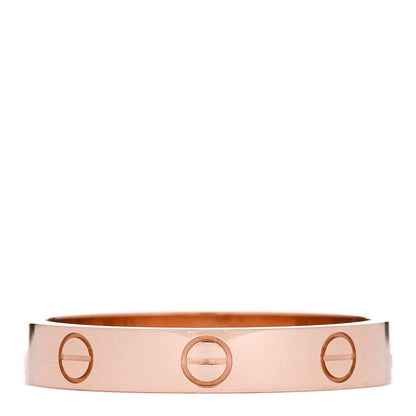 Cartier 18K Pink Gold 3.5mm LOVE Wedding Band Ring 59 8.75 3 of 5