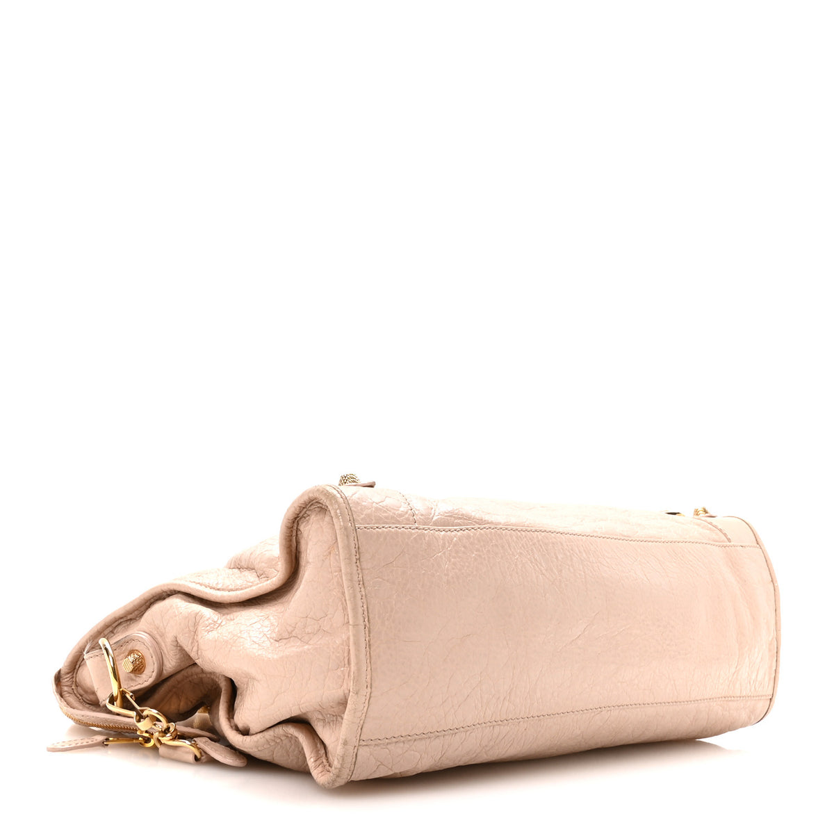 Agneau Giant 12 Gold Hardware City Rose Aubepine Rose Light