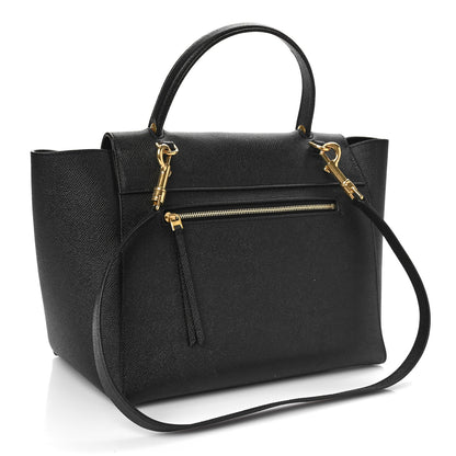 Celine Grained Calfskin Mini Belt Bag Black 3 of 10