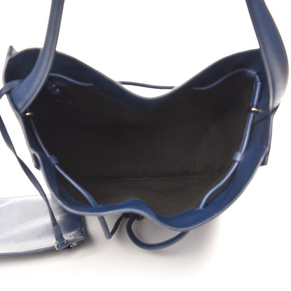 3.1 Phillip Lim 3.1 Smooth Calfskin Large Soleil Bucket Bag Midnight Blue 6 of 12