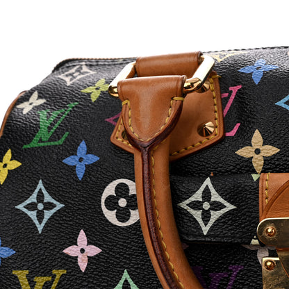 Louis Vuitton Monogram Multicolor Speedy 30 Black 13 of 17