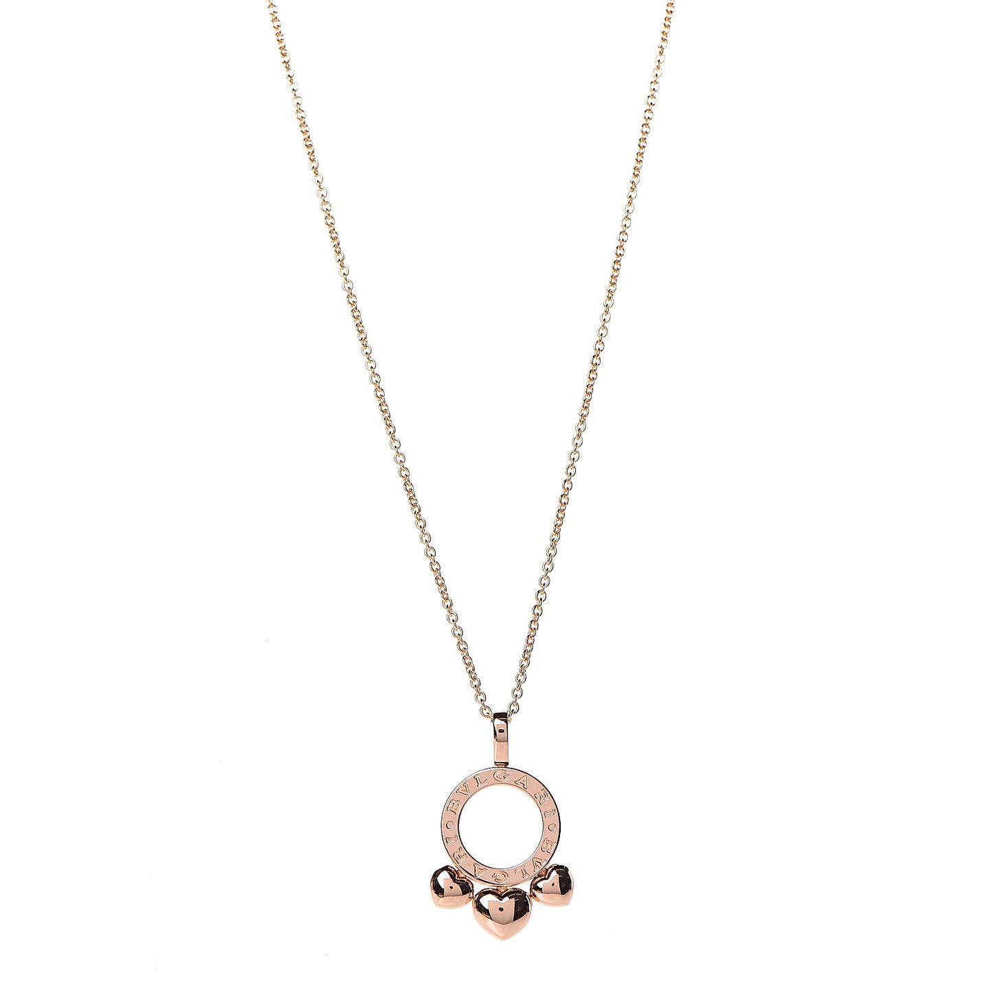 18K Rose Gold Allegra Pendant Necklace