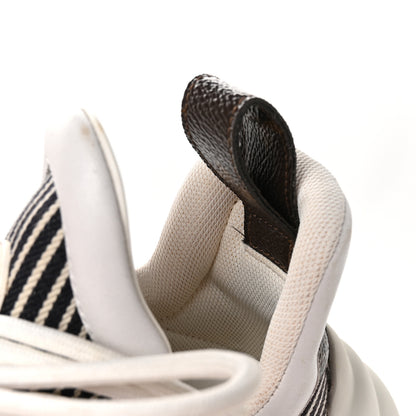 Louis Vuitton Patent Monogram Stripe LV Archlight Sneakers 36 White Blue 10 of 10