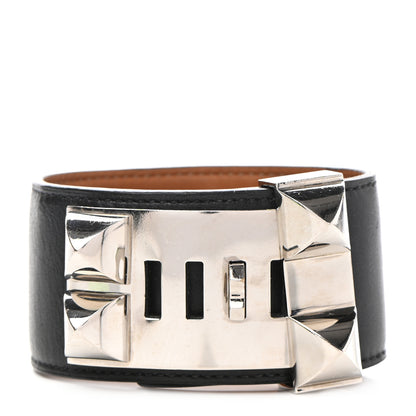 Hermes Box Collier de Chien CDC Bracelet L Black 3 of 9