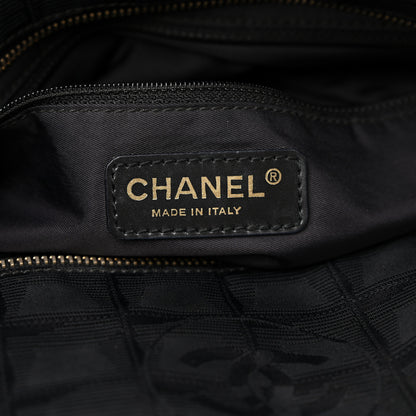 Chanel Nylon Large Travel Tote Black 6 of 14