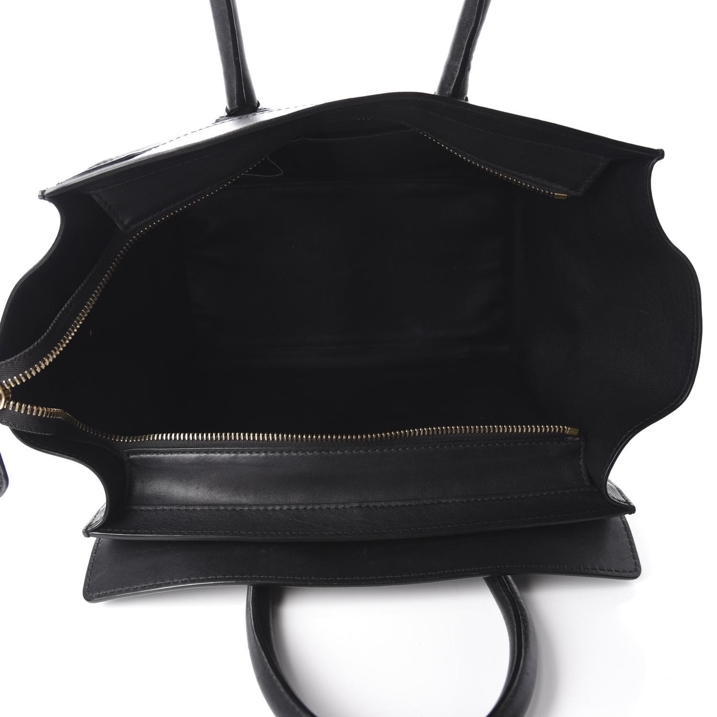 Smooth Calfskin Mini Luggage Black