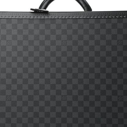 Louis Vuitton Damier Graphite Bisten 80 Suitcase Hard Case Trunk 6 of 13