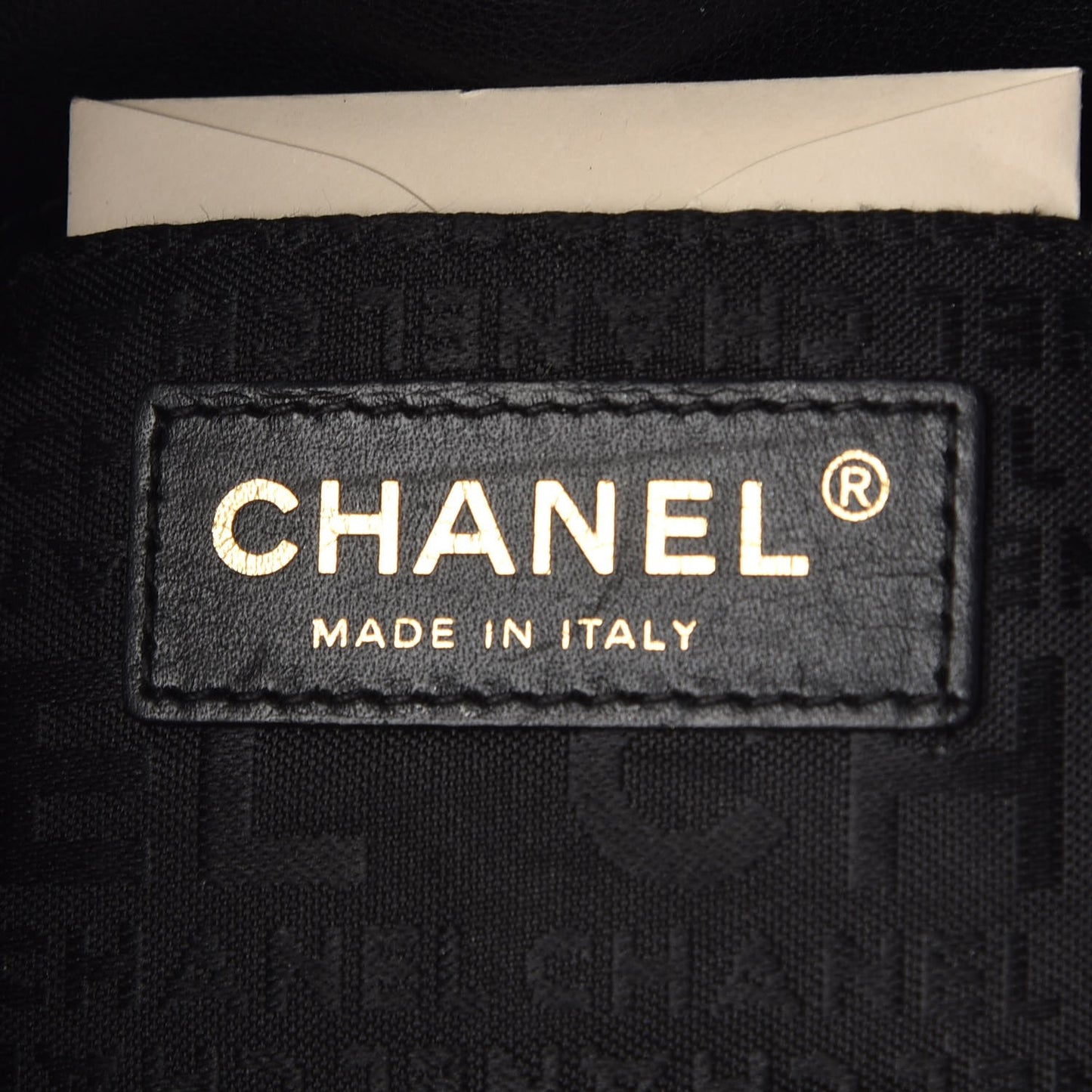 Lambskin Quilted Mini Chocolate Bar Camellia Flap Black
