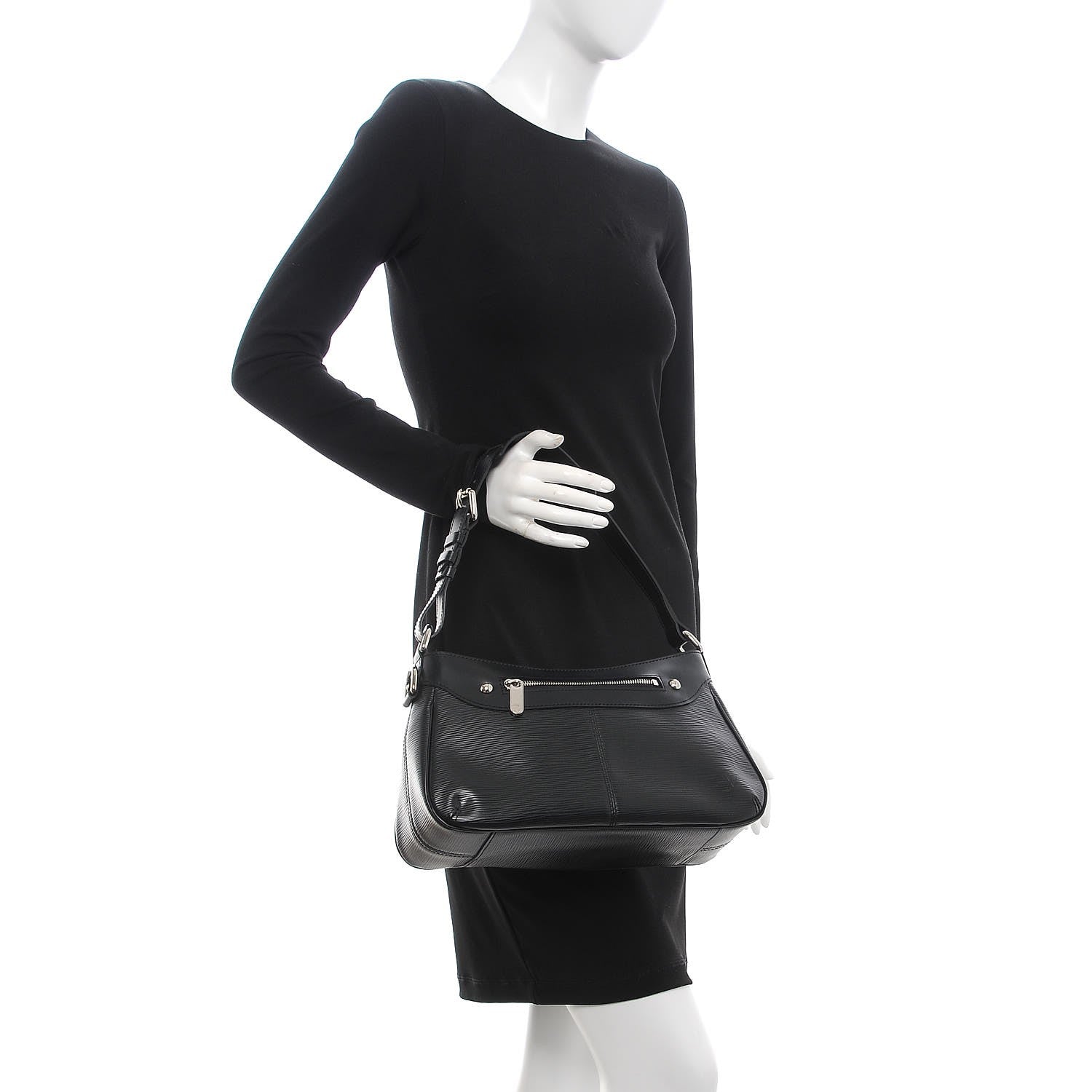 Louis Vuitton Epi Turenne PM Black 2 of 7
