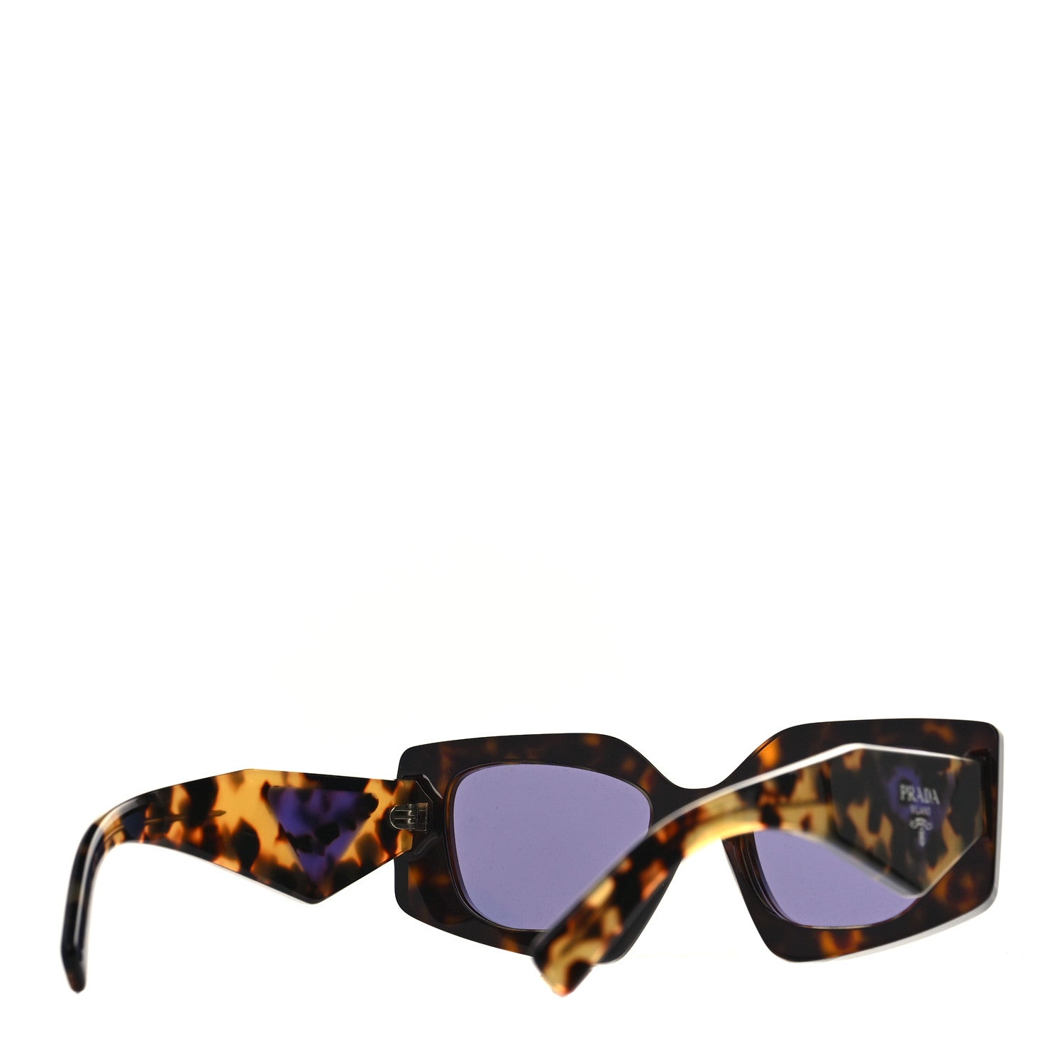 Prada Acetate Symbole Sunglasses SPR15Y Tortoise 3 of 5