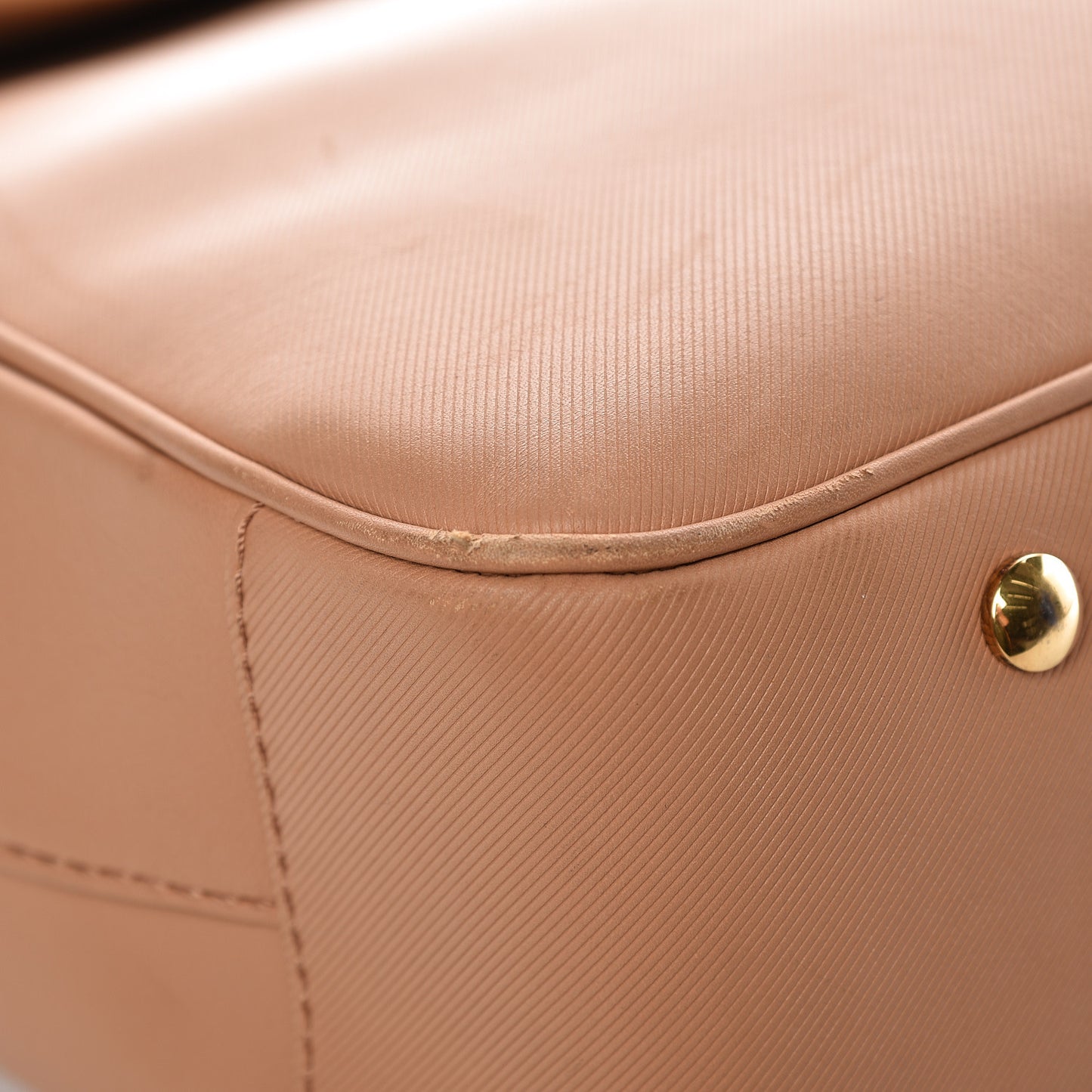 Trench Calfskin Large DK88 Top Handle Bag Pale Clementine