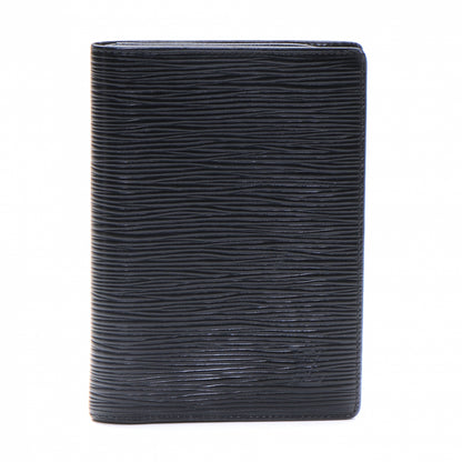 Louis Vuitton Epi Billfold Wallet 6 Cards Slots Black 1 of 9