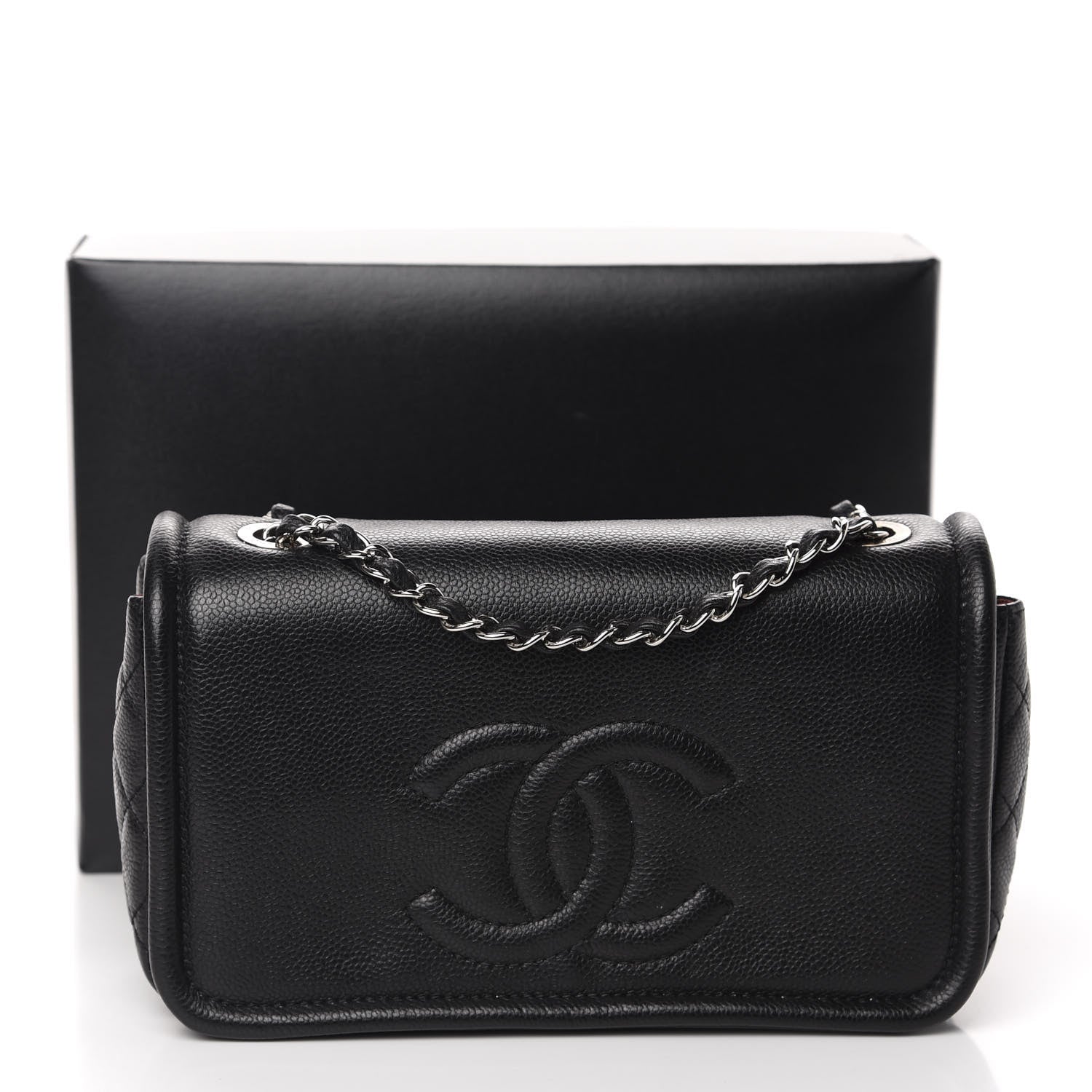 Chanel Caviar Medium Timeless CC Flap Black 11 of 11