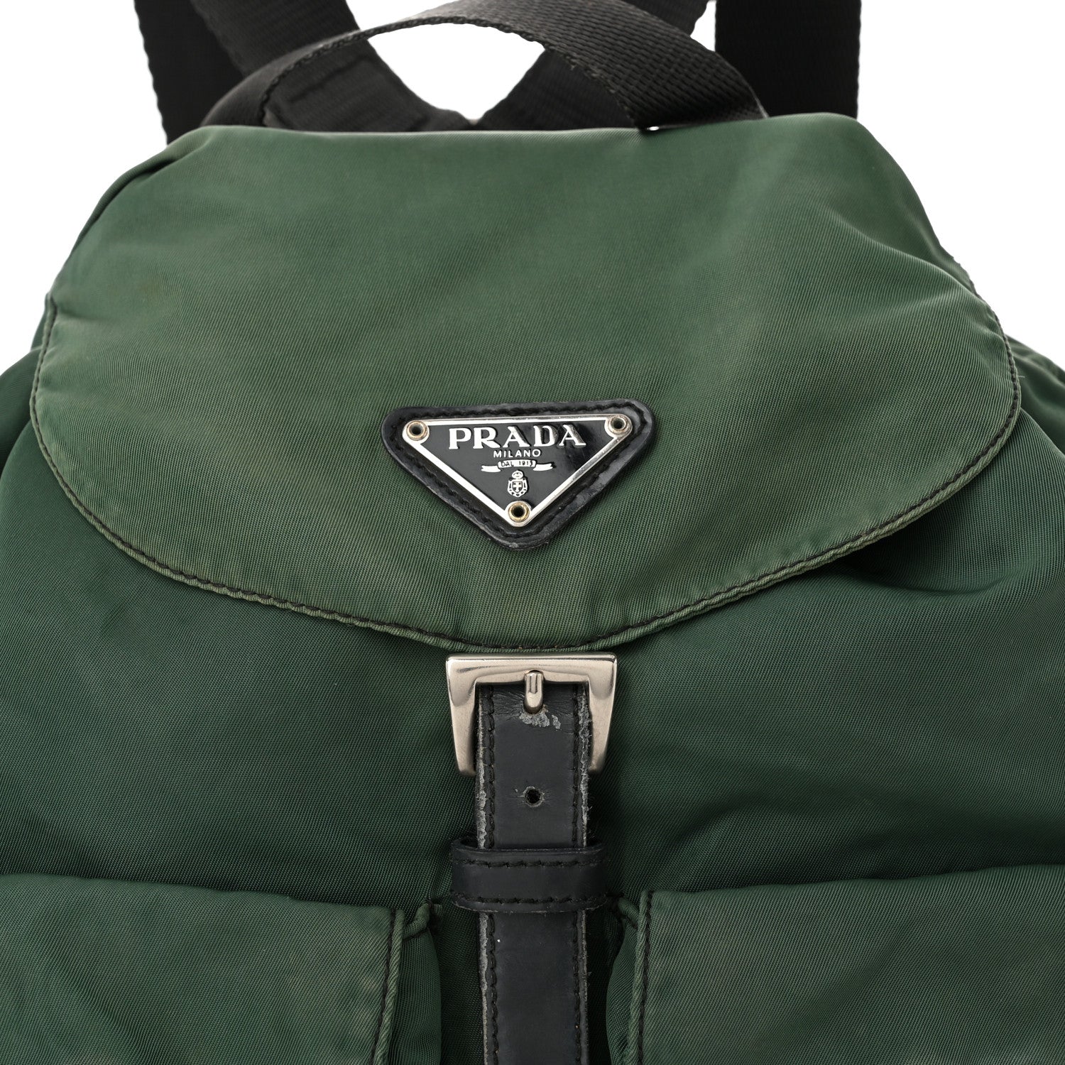 Prada Tessuto Nylon Vela Small Backpack Fumo 8 of 11