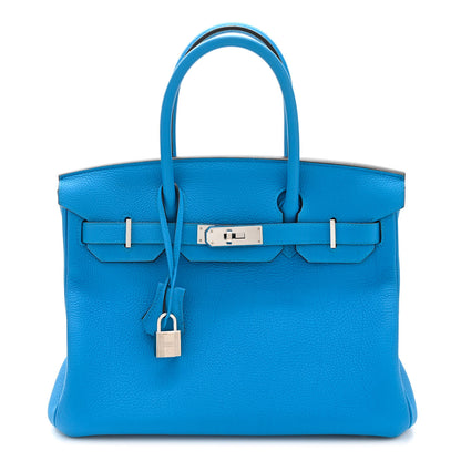 Hermes Togo Verso Birkin 30 Bleu Zanzibar Malachite 1 of 11