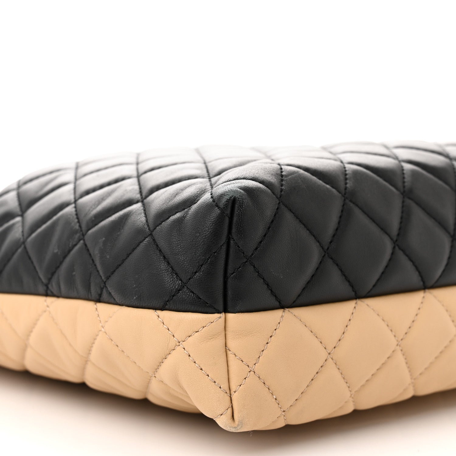 Chanel Caviar Quilted Urban Delight Tote Black Beige 9 of 13