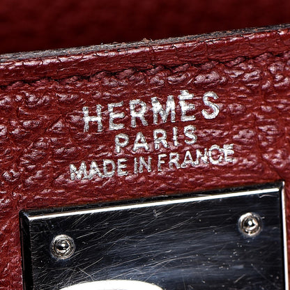 Hermes Buffalo Kelly Retourne 32 Rouge H 34 of 37