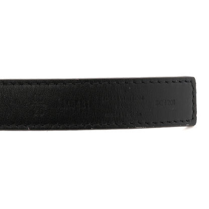 Louis Vuitton Calfskin Monogram 20mm LV Initiales Reversible Belt 65 26 Black 7 of 7