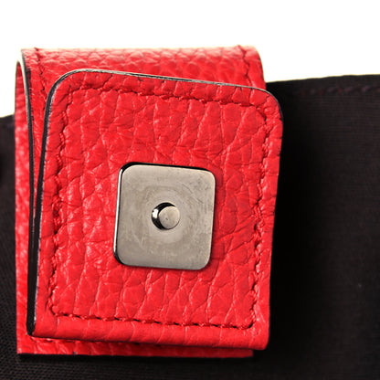 Gucci Pebbled Calfskin Medium Abbey Convertible Tote Red 14 of 14