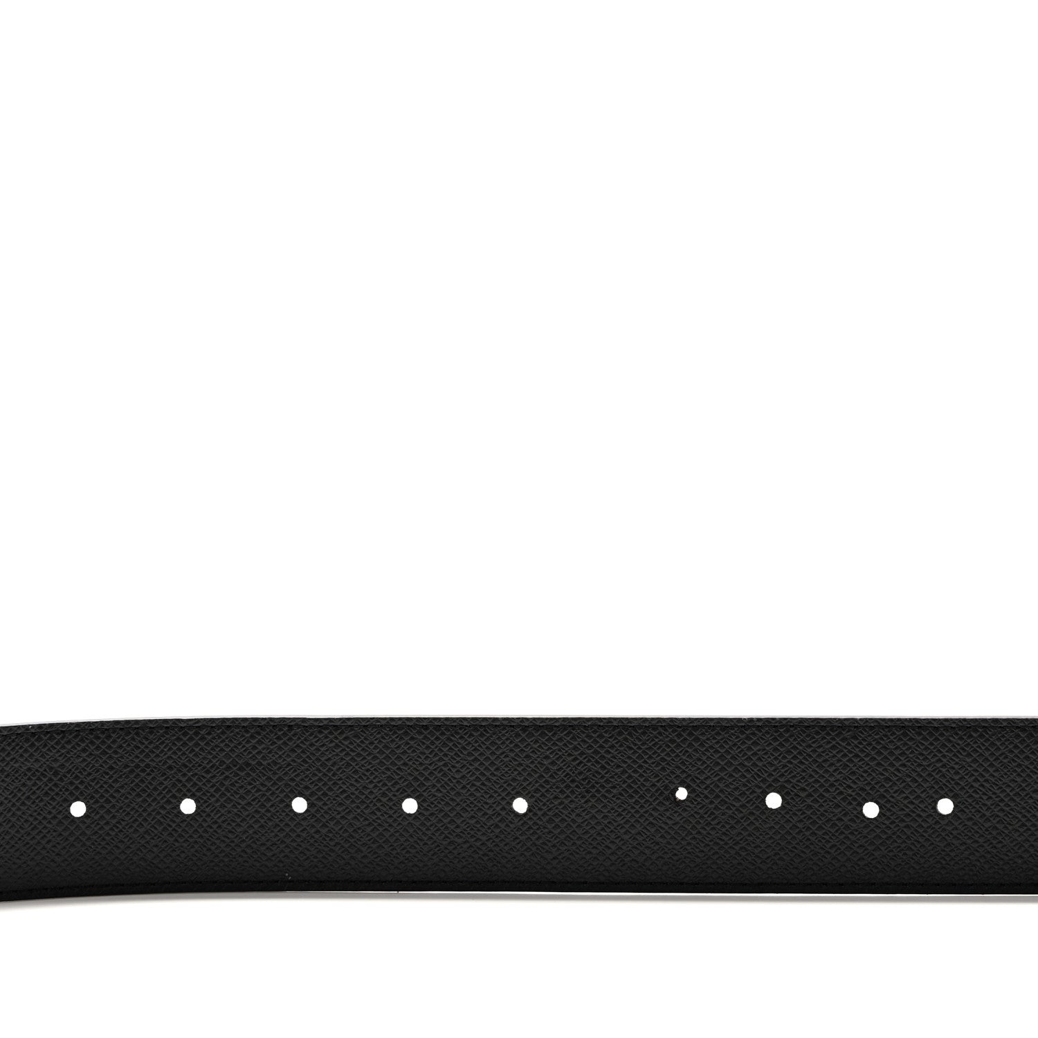 Louis Vuitton Monogram Eclipse Taigarama 40mm LV Initiales Reversible Belt 110 44 Black 4 of 7