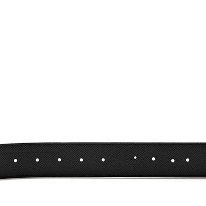 Louis Vuitton Monogram Eclipse Taigarama 40mm LV Initiales Reversible Belt 110 44 Black 4 of 7