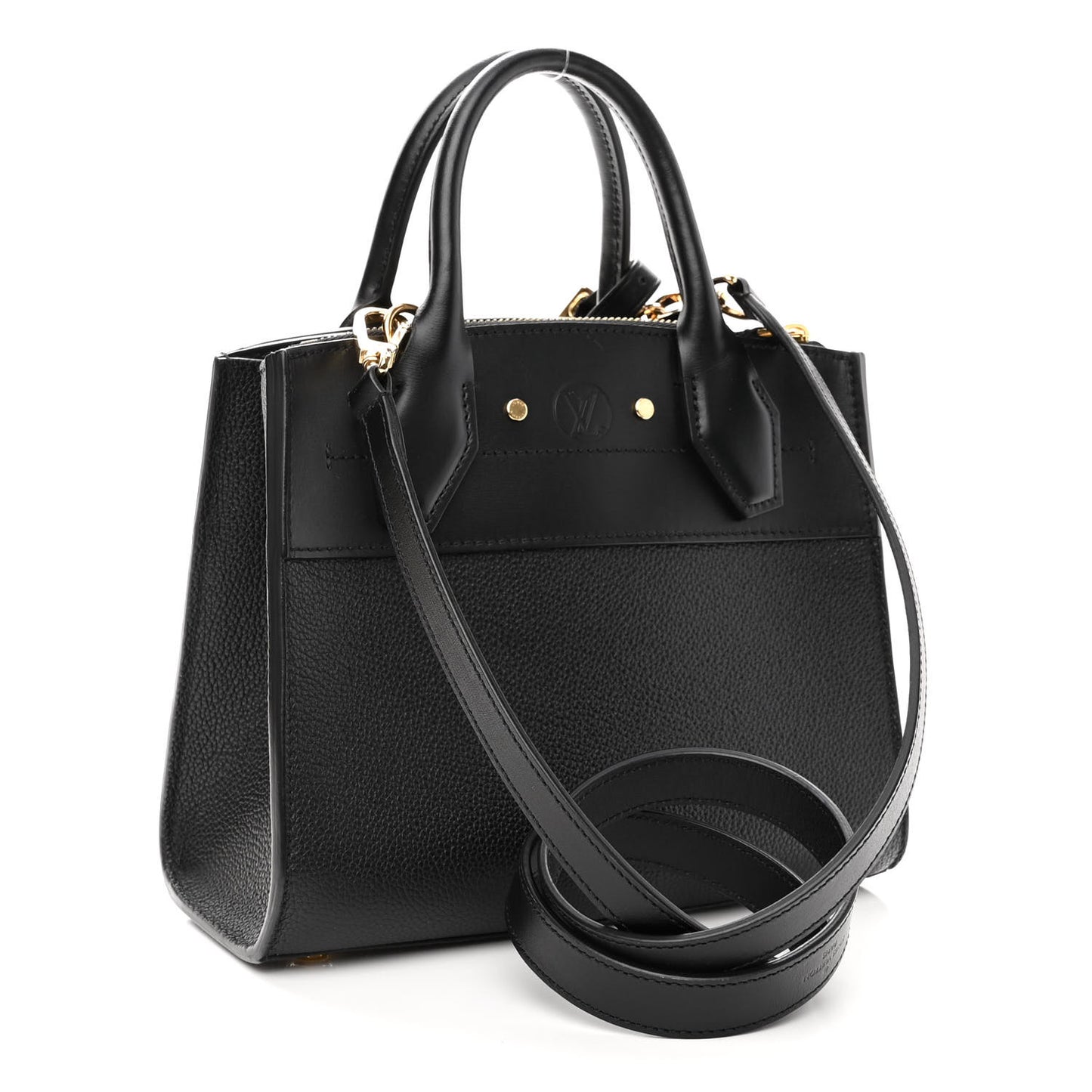 Calfskin City Steamer Mini Black