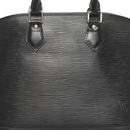 Louis Vuitton Epi Alma PM Black 7 of 9