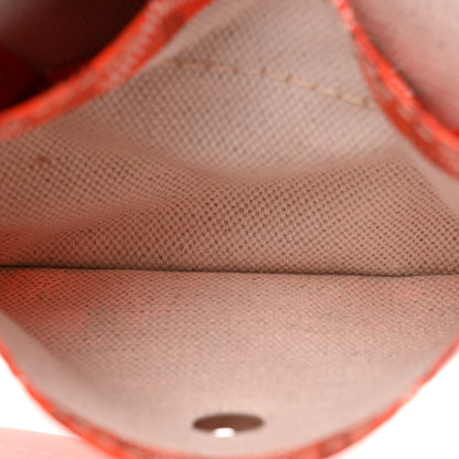Goyard Goyardine Mini Anjou Pouch Orange 5 of 6