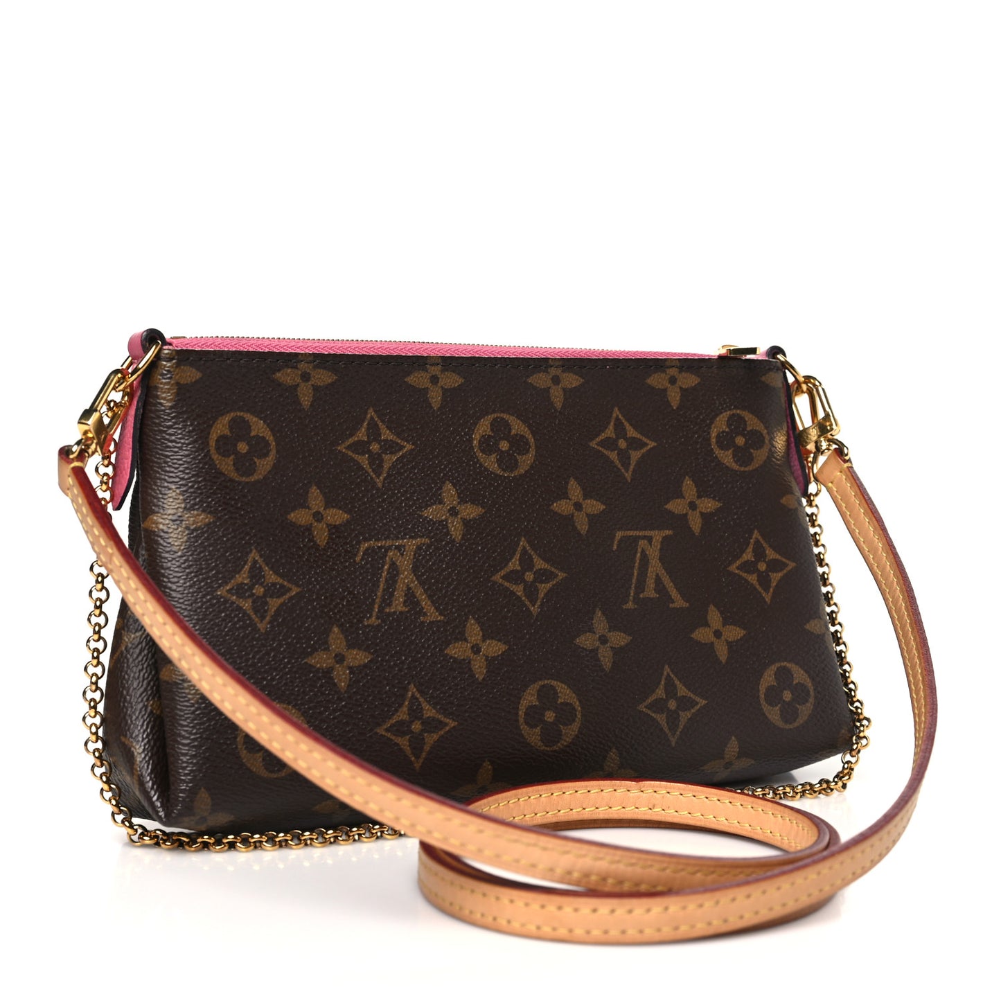 Monogram Pallas Clutch Rose Fizzy