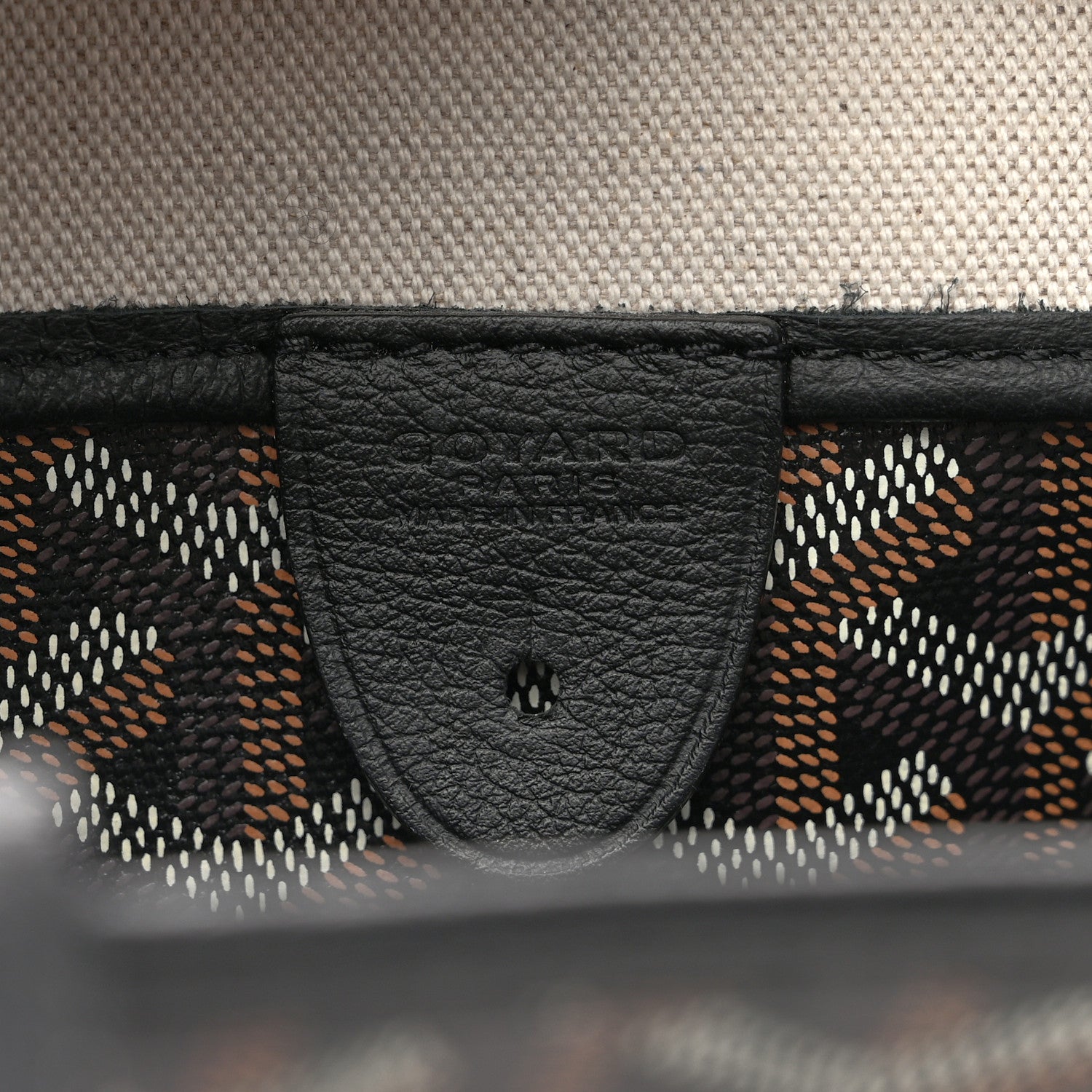 Goyard Goyardine Artois PM Black 6 of 14