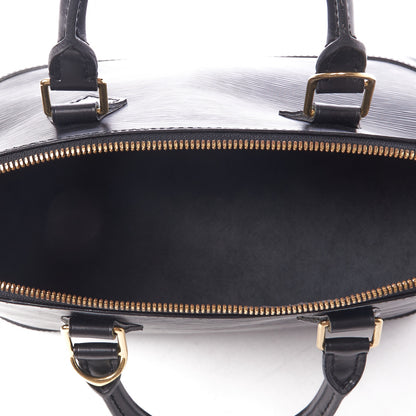 Louis Vuitton Epi Alma PM Black 4 of 8