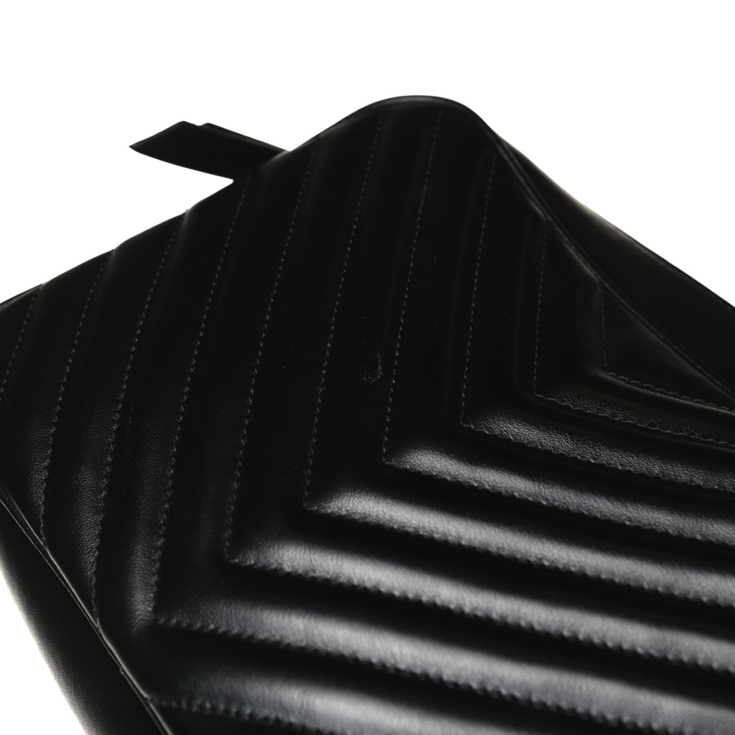 Saint Laurent Calfskin Matelasse Monogram Lou Camera Bag Black 15 of 16