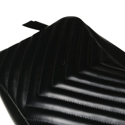 Saint Laurent Calfskin Matelasse Monogram Lou Camera Bag Black 15 of 16