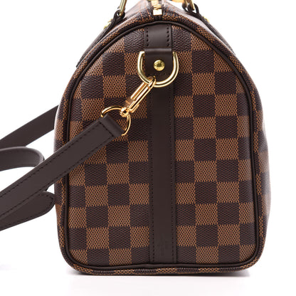 Louis Vuitton Damier Ebene Speedy Bandouliere 25 9 of 11