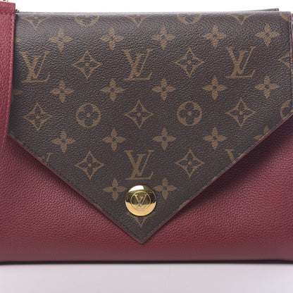 Louis Vuitton Grained Calfskin Monogram Double V Rubis 11 of 14