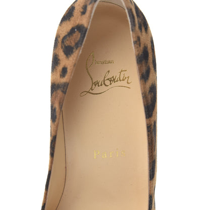 Christian Louboutin Veau Velours Kate 55 Pumps 36 Leopard 6 of 8