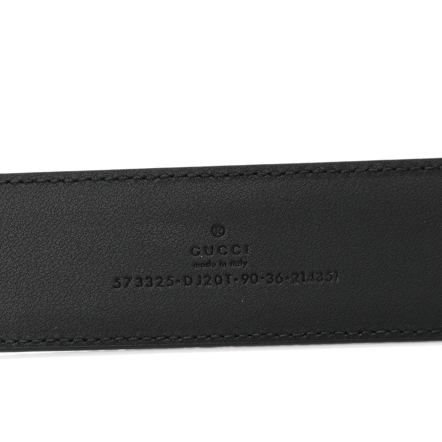 Textured Dollar Calfskin 40mm Belt 90 36 Black