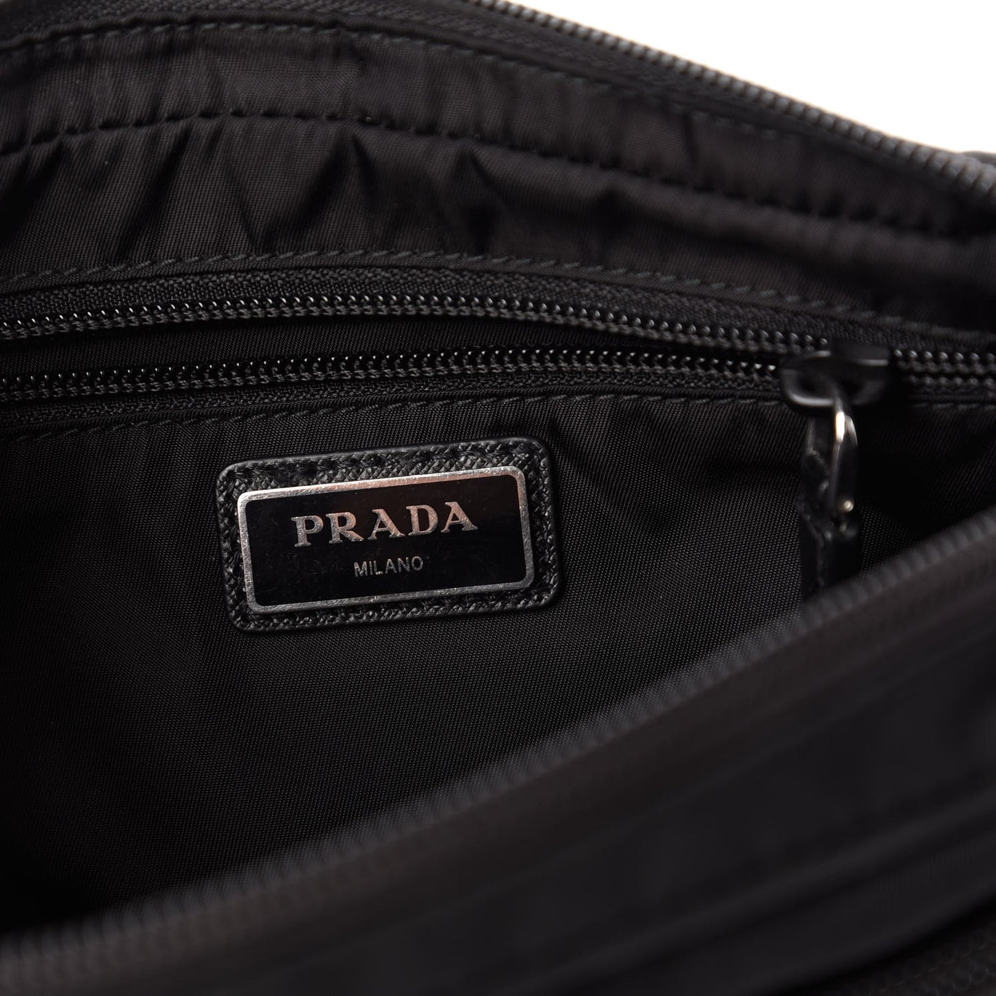 Tessuto Nylon Belt Bag Black