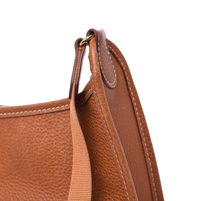 Hermes Taurillon Clemence Vespa PM Gold 12 of 17